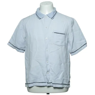 Short sleeve shirt (Blue) from Wood Wood Linen, Viscose