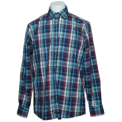 Shirt (Blauw, Groen, Rood, Meerkleurig) van Cedar Wood State Katoen, Polyester