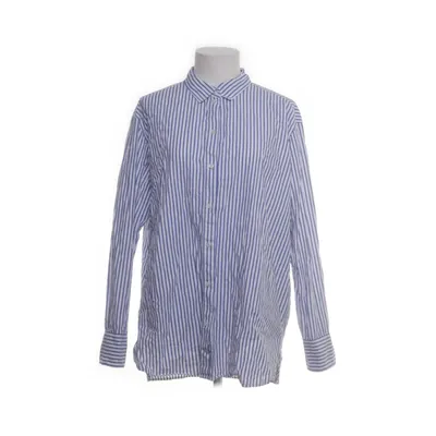 Skjorte (Blå, Hvid) fra H&M Bomuld