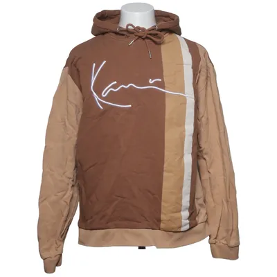 Sweat à capuche (Marron, Beige, Blanc) de Karl Kani Coton