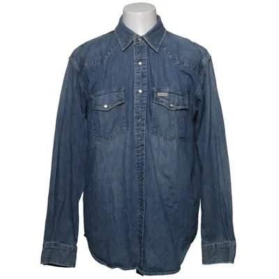 Jeansskjorta (Blå) från American Eagle Outfitters Bomull
