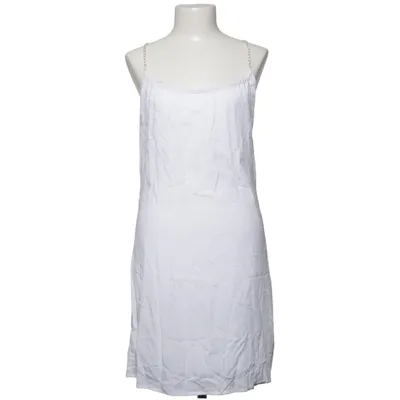 Kjole (Hvid) fra Uno Piu Uno Bomuld, Viscose