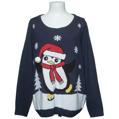 Julesweater (Blå, Flerfarvet) fra BPC Bonprix Collection Akryl