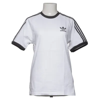 T-shirt (Hvid, Sort) fra Adidas Bomuld
