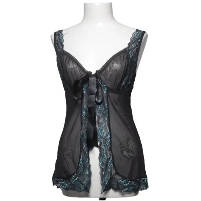 Déshabillé (Noir, Turquoise) de Obsessive Élasthane, Polyamide