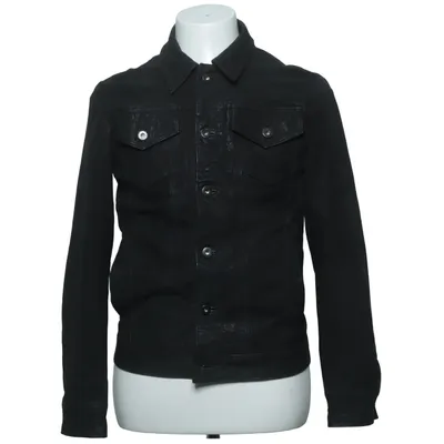 Veste en jean (Noir) de Selected Homme Cuir, Polyester