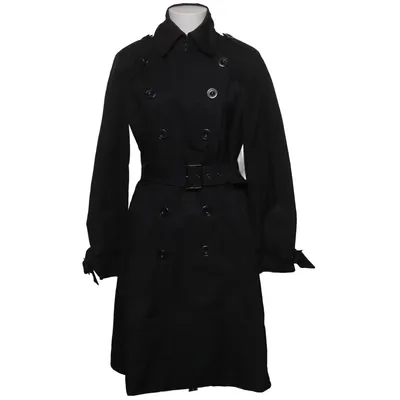 Trenchcoat (Sort) fra Star by Julien Macdonald Bomuld, Elastan, Polyamid, Polyester