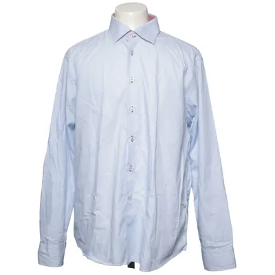 Skjorte (Blå, Hvid) fra La Chemise