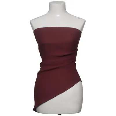 Top tube (Rouge) de Zara Élasthane, Polyester