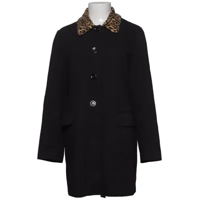 Coat (Black, Multicolored) from No 1 Collection Polyamide, Polyester, Viscose
