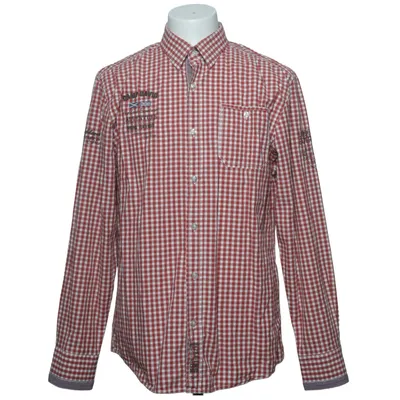 Shirt (Red, White, Black) from Camp David Cotton