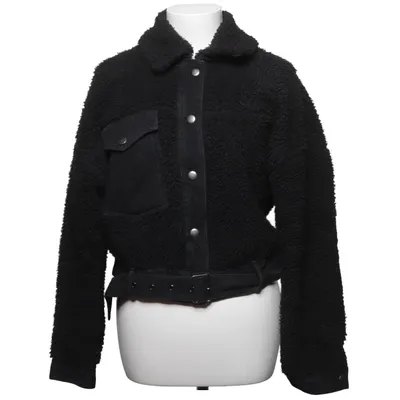 Jacket (Black) from Pieces Cotton, Polyester