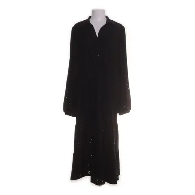 Maxi jurk (Zwart) van Happy Holly Polyester, Elastaan