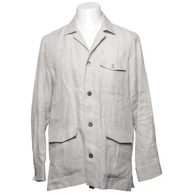 Skjorta (Beige) från Morris Heritage Linne