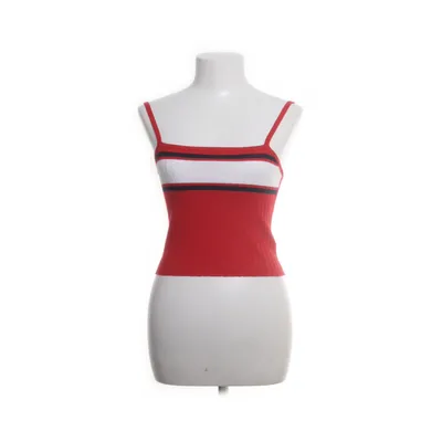 Tank Top (Red, White, Black) from Divided by H&M Acrylic, Viscose