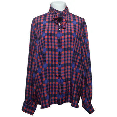 Flannel shirt (Blue, Red, Black) from Oscar of Sweden Polyester