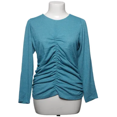 Blouse (Blauw) van Savida Metallvezel, Polyester, Viscose