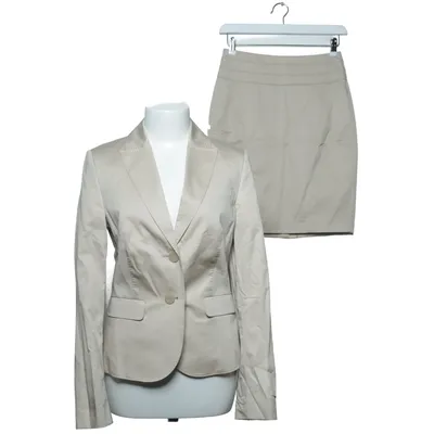 Mantelpak (Beige) van ESPRIT Collection Katoen, Elastaan, Polyester