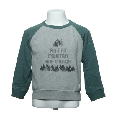 Sweatshirt (Gris, Vert) de Ebbe Coton biologique, Polyester recyclé