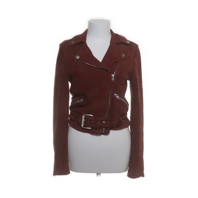 Bikerjakke (Brun) fra Tigha Læder, Polyester