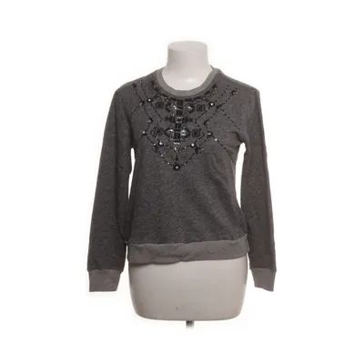 Tröja (Grå, Silverfärgad) från Abercrombie & Fitch Bomull, Polyester