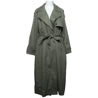 Trenchcoat (Groen) van Zara Katoen