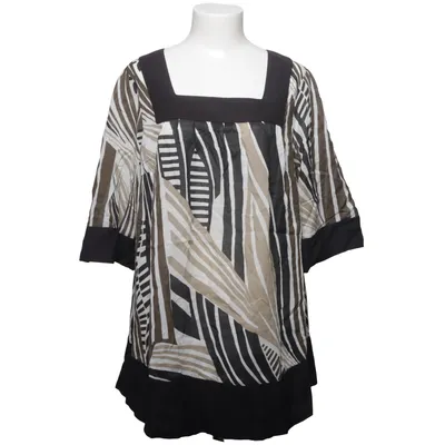 Blouse (Noir, Beige, Blanc, Marron) de XLNT Woman Coton, Viscose