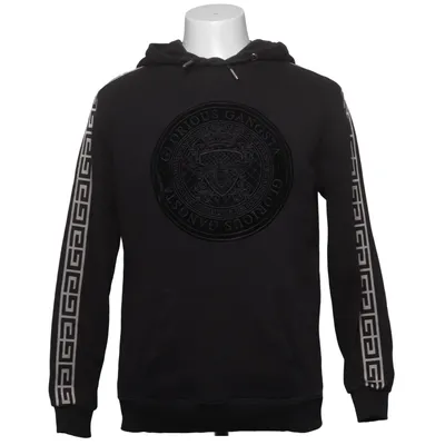 Sweat à capuche (Noir) de Glorious Gangsta Coton, Polyester