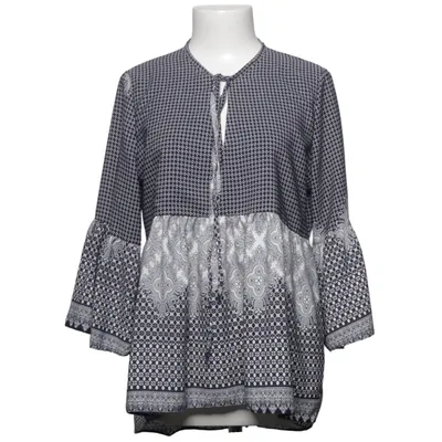 Blouse (Noir, Blanc) de E7 Paris Polyester