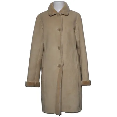 Shearling jacket (Beige) from Mauritius Acrylic, Polyester