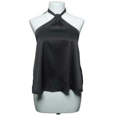 Haltertop (Zwart) van Shein Elastaan, Polyester