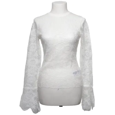 Bluse (Hvid) fra NA-KD Polyester, Viscose