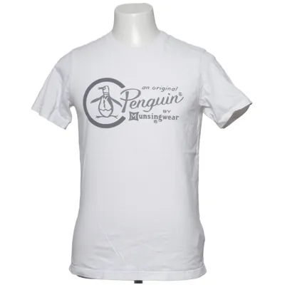T-shirt (Wit) van Penguin Katoen