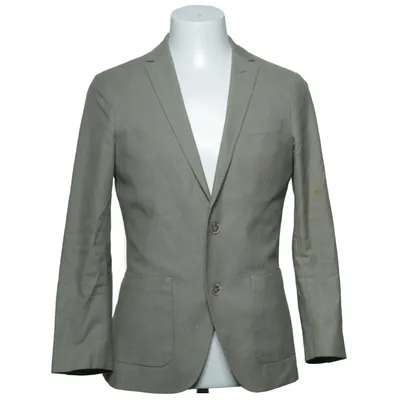 Blazer (Beige) van Bertoni Katoen, Elastaan