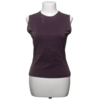 Tank Top (Purple) from Message Elastane, Metallic fiber, Polyamide