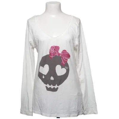 Long sleeve T-shirt (White, Black, Pink) from Fishbone Cotton