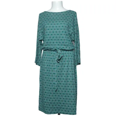 Kleid (Grün, Blau) von King Louie Elasthan, Viskose