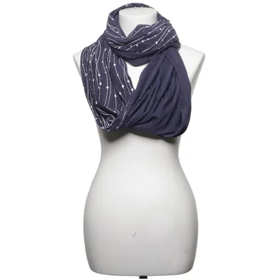 Cirkelsjal (Blå, Vit) från Alana Bomull