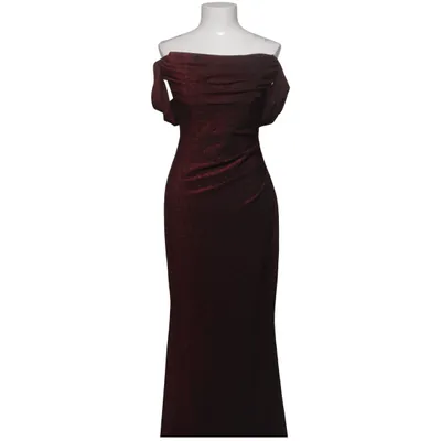 Aftonklänning (Röd, Svart) från Goddiva Elastan, Polyester