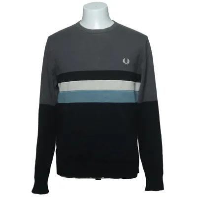 Sweater (Black, Gray, Blue) from Fred Perry Cotton, Polyamide