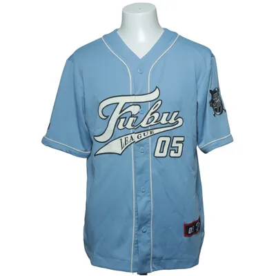 Baseballtrøje (Blå) fra Fubu Polyester