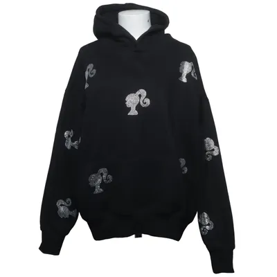 Huvtröja (Svart) från Barbie Bomull, Polyester