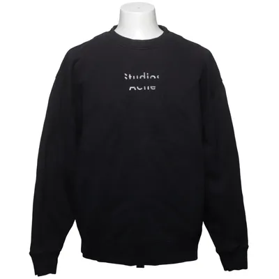 Sweatshirt (Schwarz) von Acne Studios Baumwolle