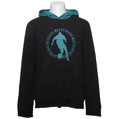 Capuchon sweater (Zwart, Turquoise) van Bikkembergs