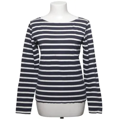 Långärmad t-shirt (Blå, Vit) från Peak Performance Bomull, Elastan