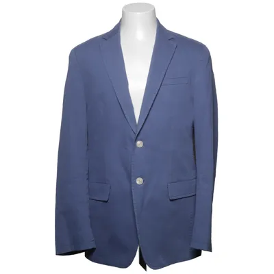 Blazer (Blue) from Hechter Cotton, Elastane, Polyester