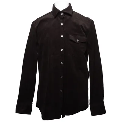 Överskjorta (Brun) från Dahlin by Eberstål Bomull, Elastan