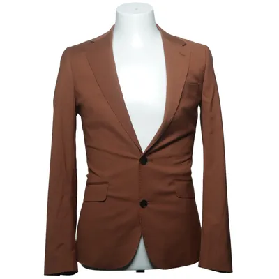 Blazer (Bruin) van Gianni Feraud Elastaan, Polyester, Viscose