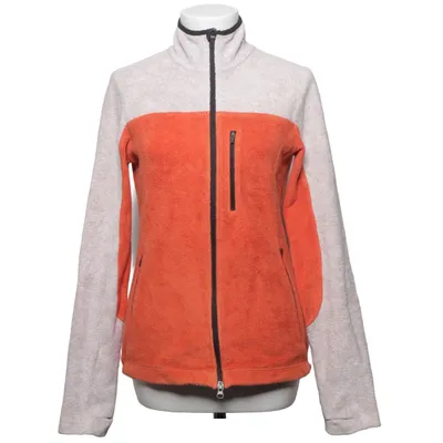 Fleecejacka (Orange, Beige) från Hessnatur Bomull