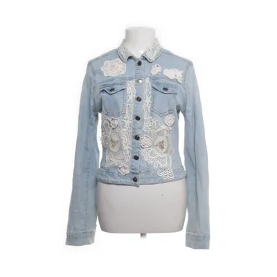 Spijkerjas (Wit, Blauw, Meerkleurig) van Antica Sartoria Katoen